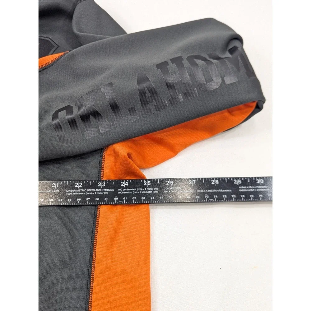 Oklahoma State Cowboys Hoodie Men's Large Nike Sweatshirt Therma‎ Fit Full Zip